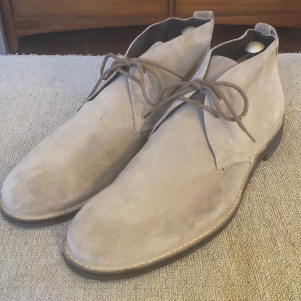 Tom Ford Chukka Desert Boots Ron Suede Brown 12T